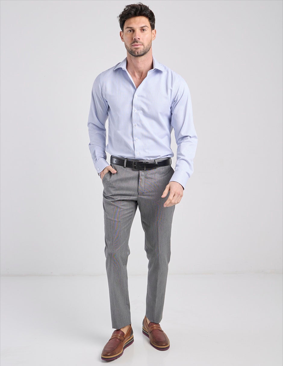 Camisa de vestir manga larga para hombre 3
