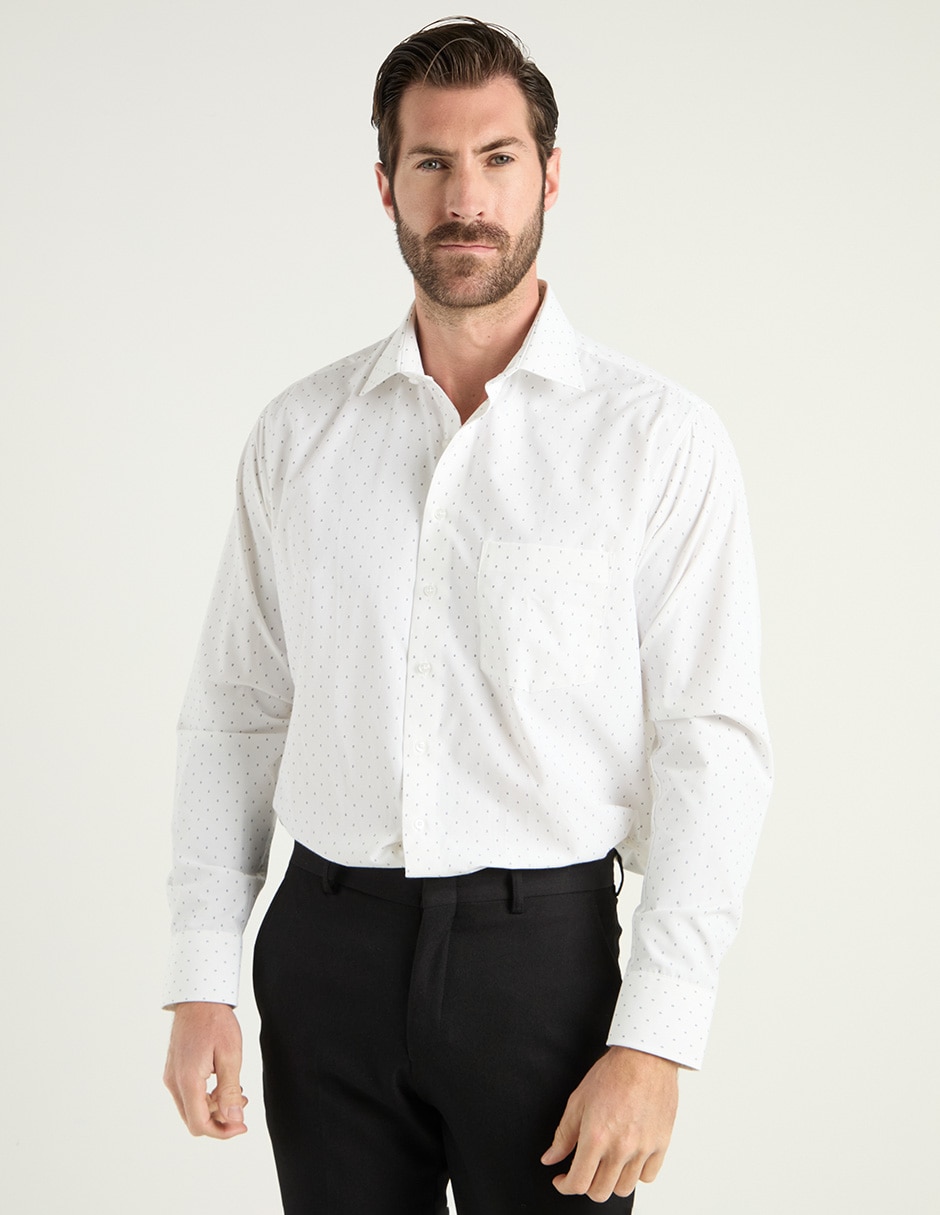 Camisa de vestir manga larga para hombre Camisa de vestir manga larga para hombre