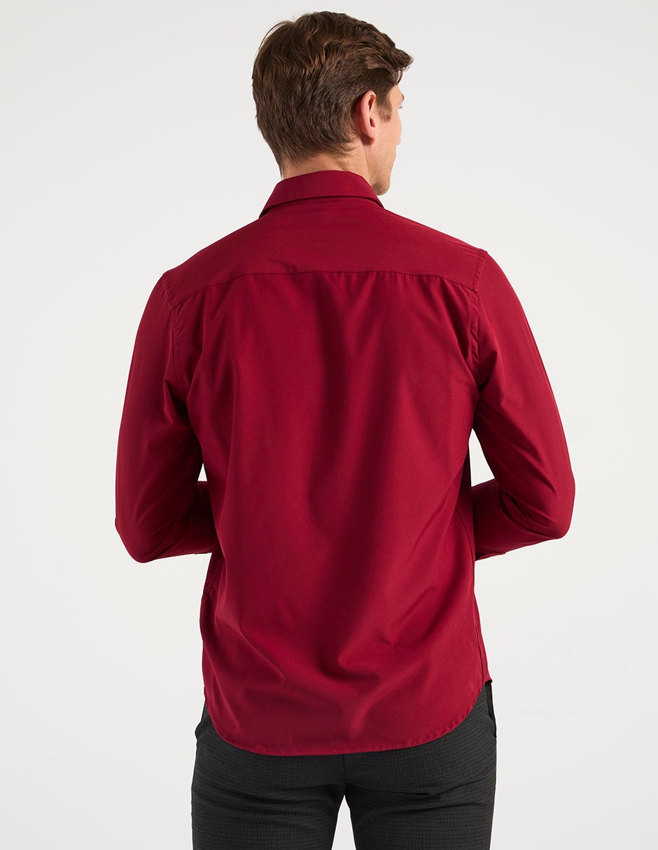 Camisa de vestir manga larga para hombre 2