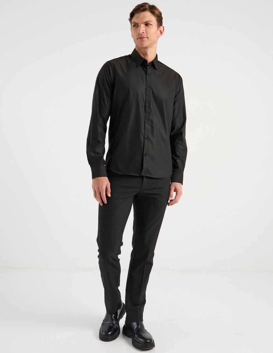 Camisa de vestir manga larga para hombre 3