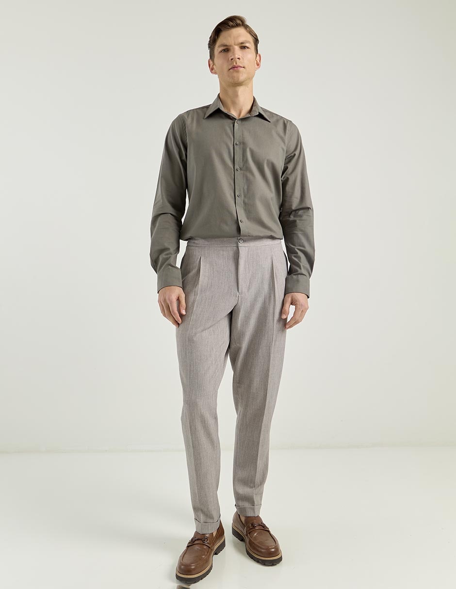 Camisa de vestir manga larga para hombre 3