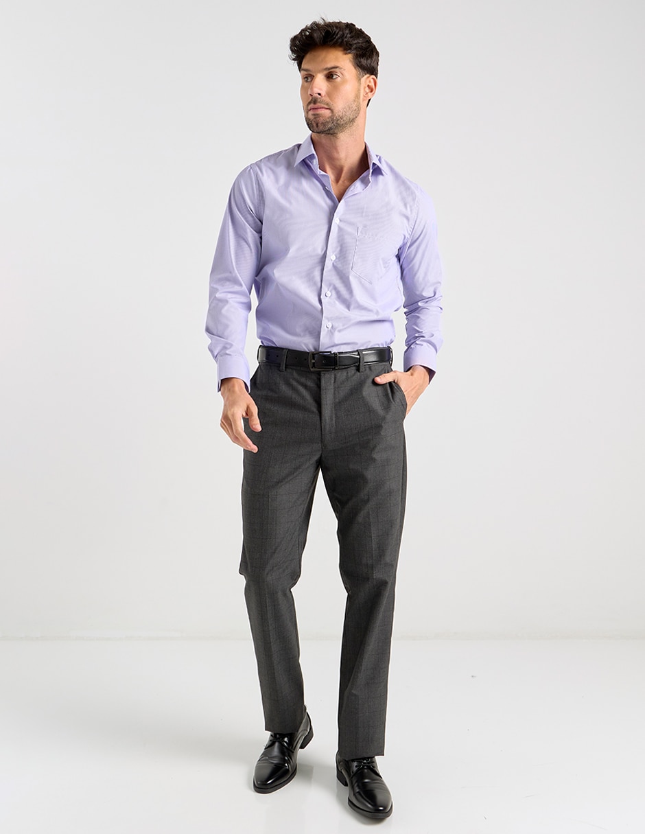 Camisa de vestir manga larga para hombre 3