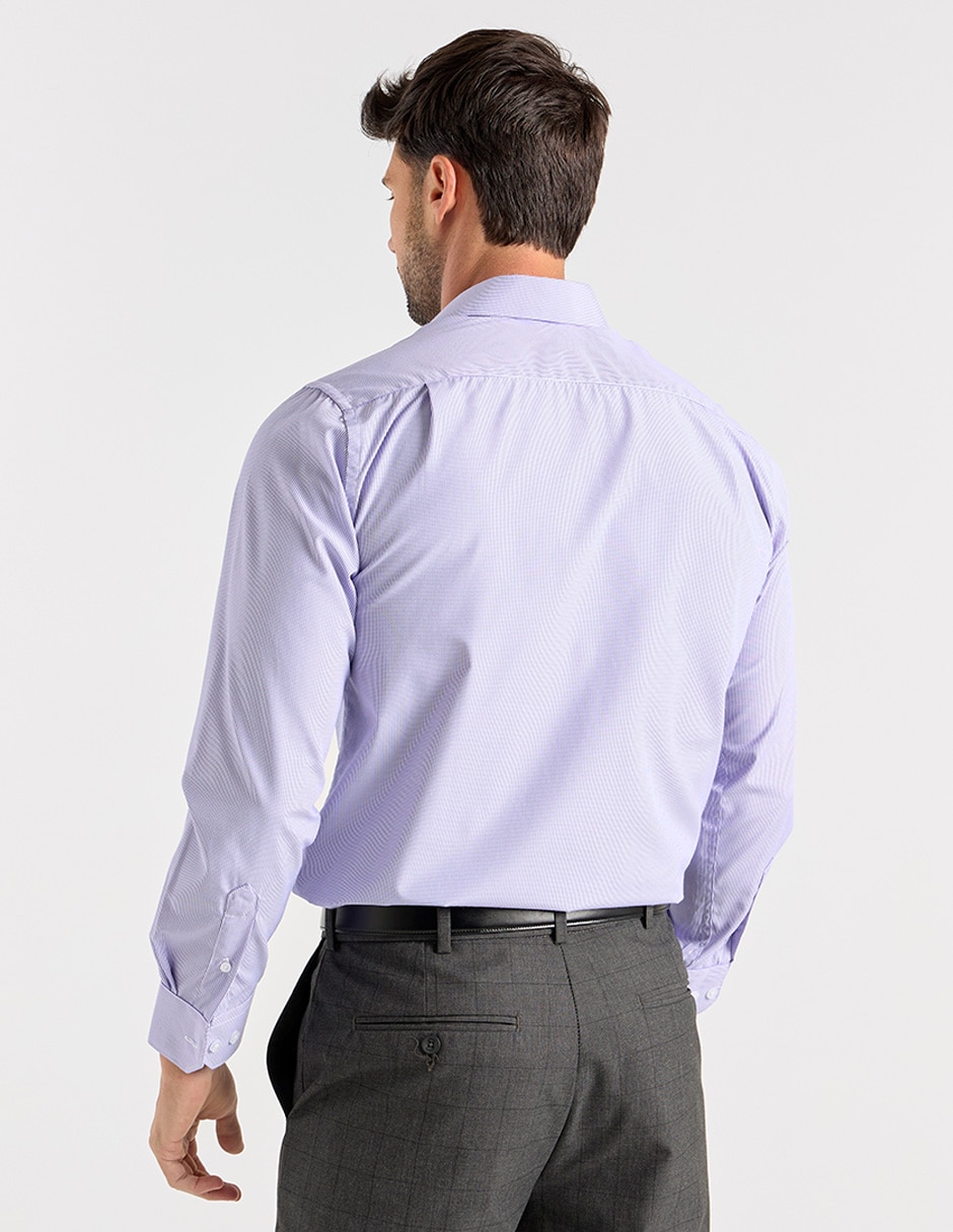 Camisa de vestir manga larga para hombre 6