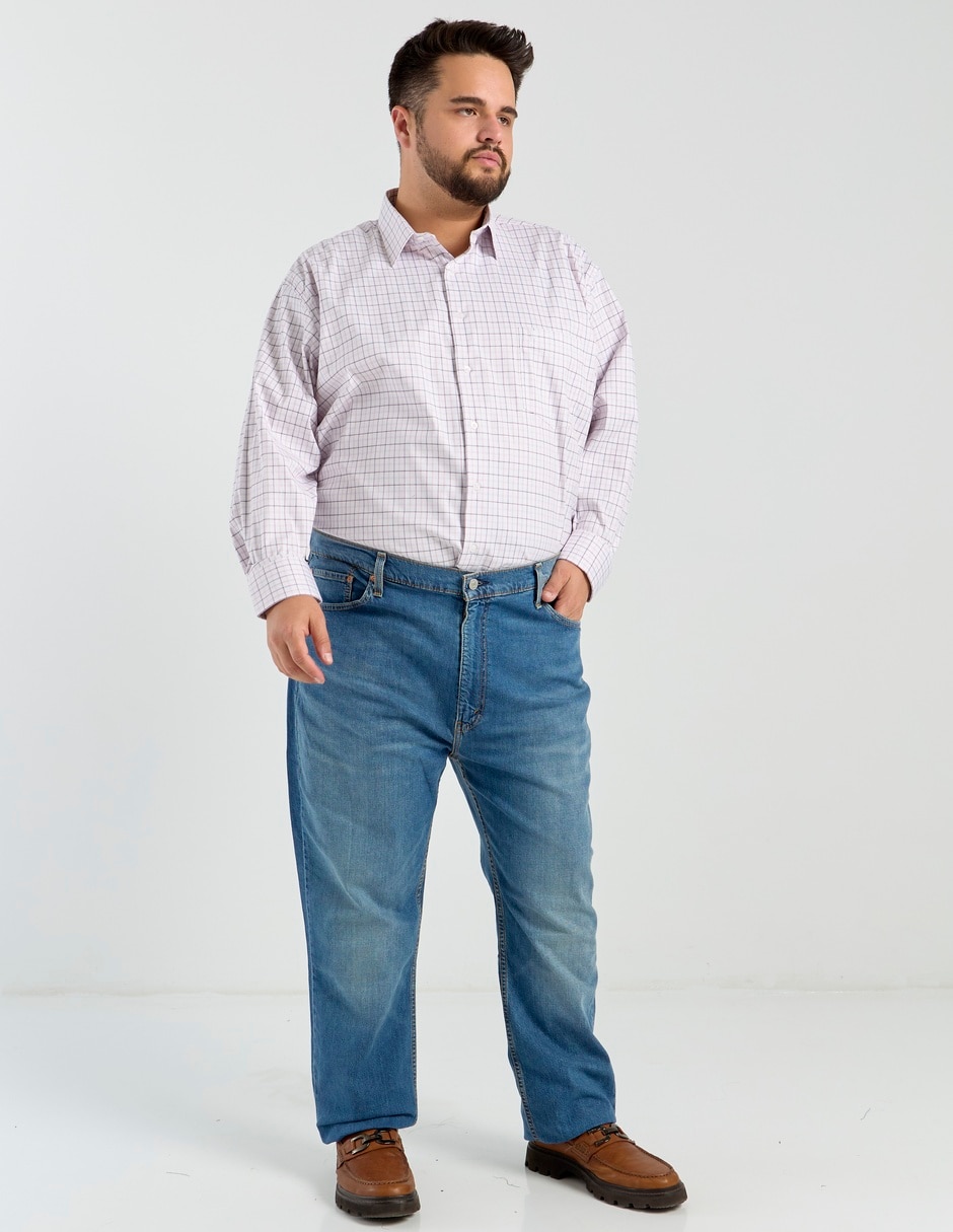 Camisa casual manga larga para hombre 3