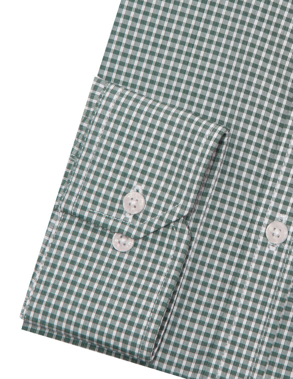 Camisa casual de bambú manga larga para hombre 3