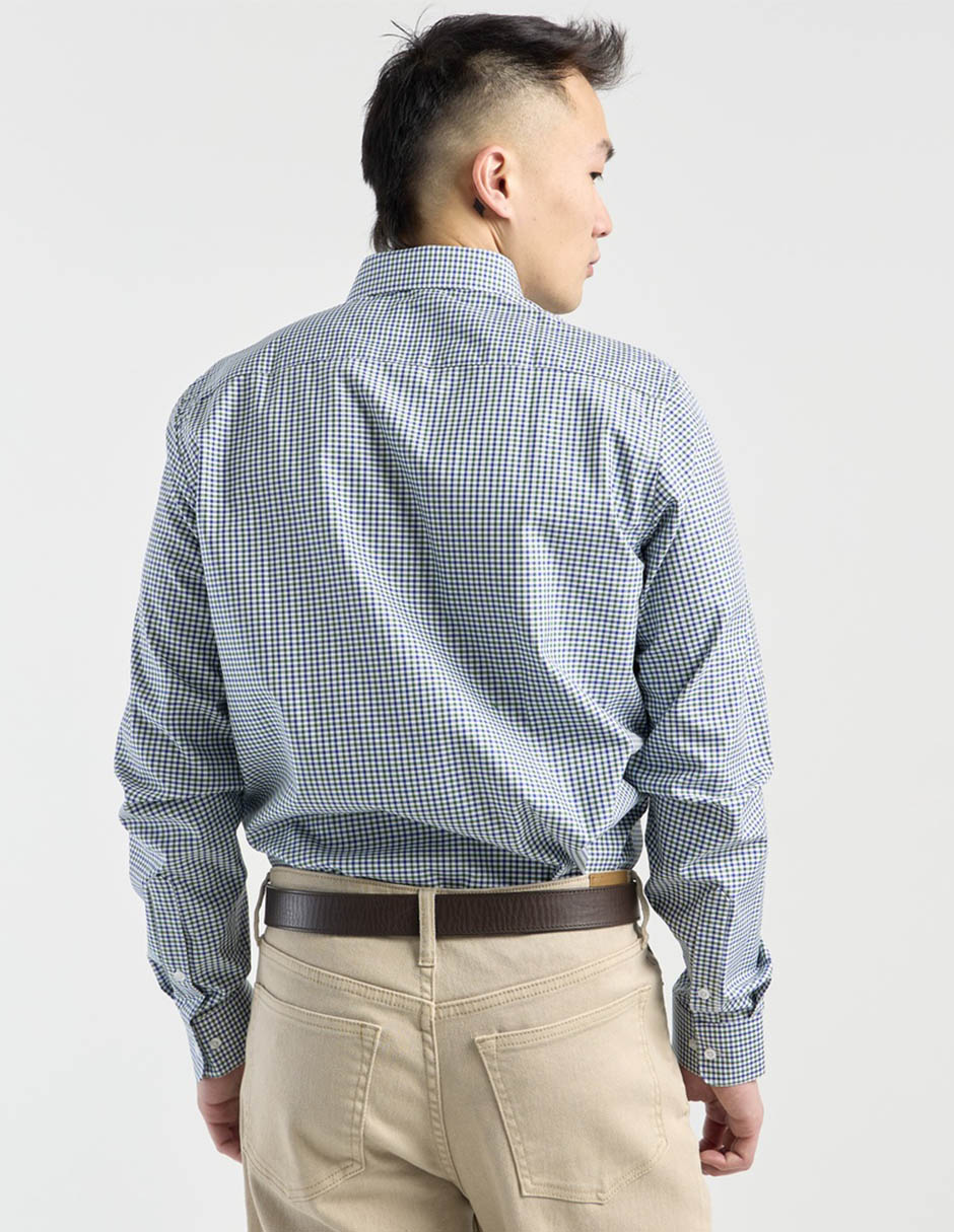 Camisa de vestir manga larga para hombre 6