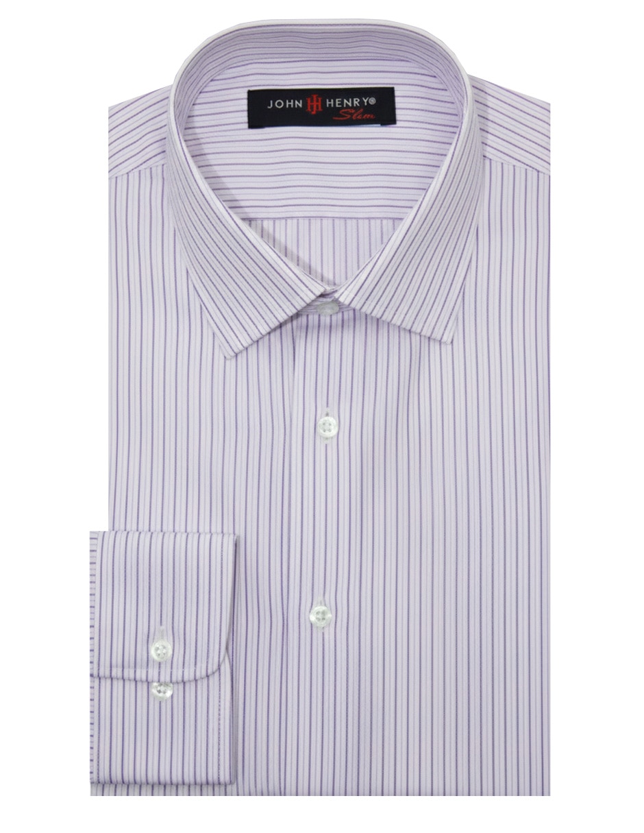 Camisa de vestir manga larga para hombre
