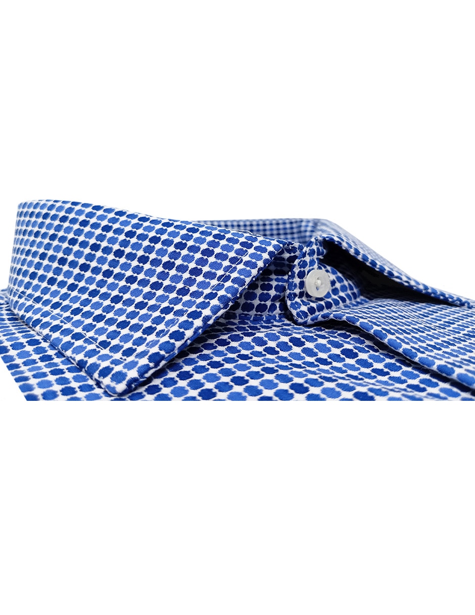 Camisa de vestir de algodón manga larga para hombre 2