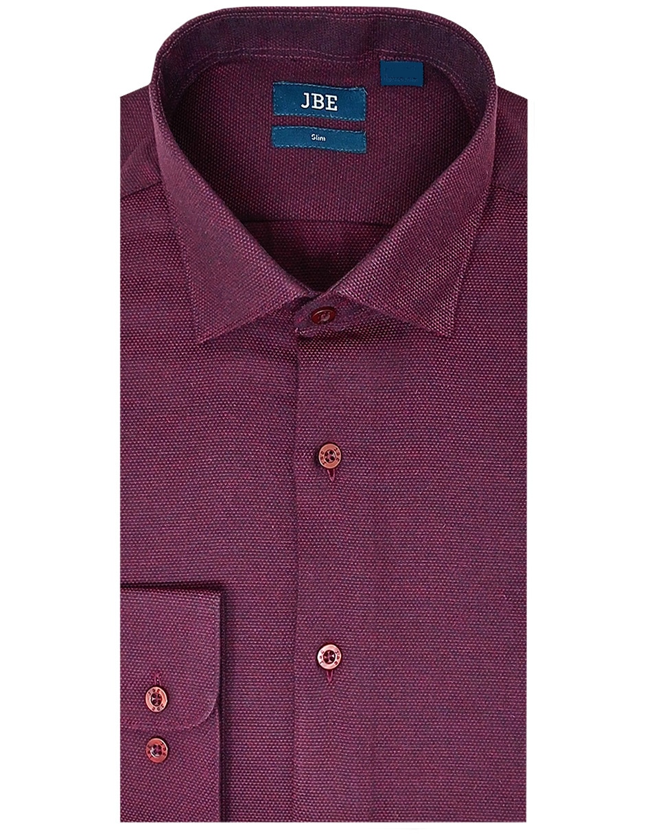 Camisa de vestir manga larga para hombre