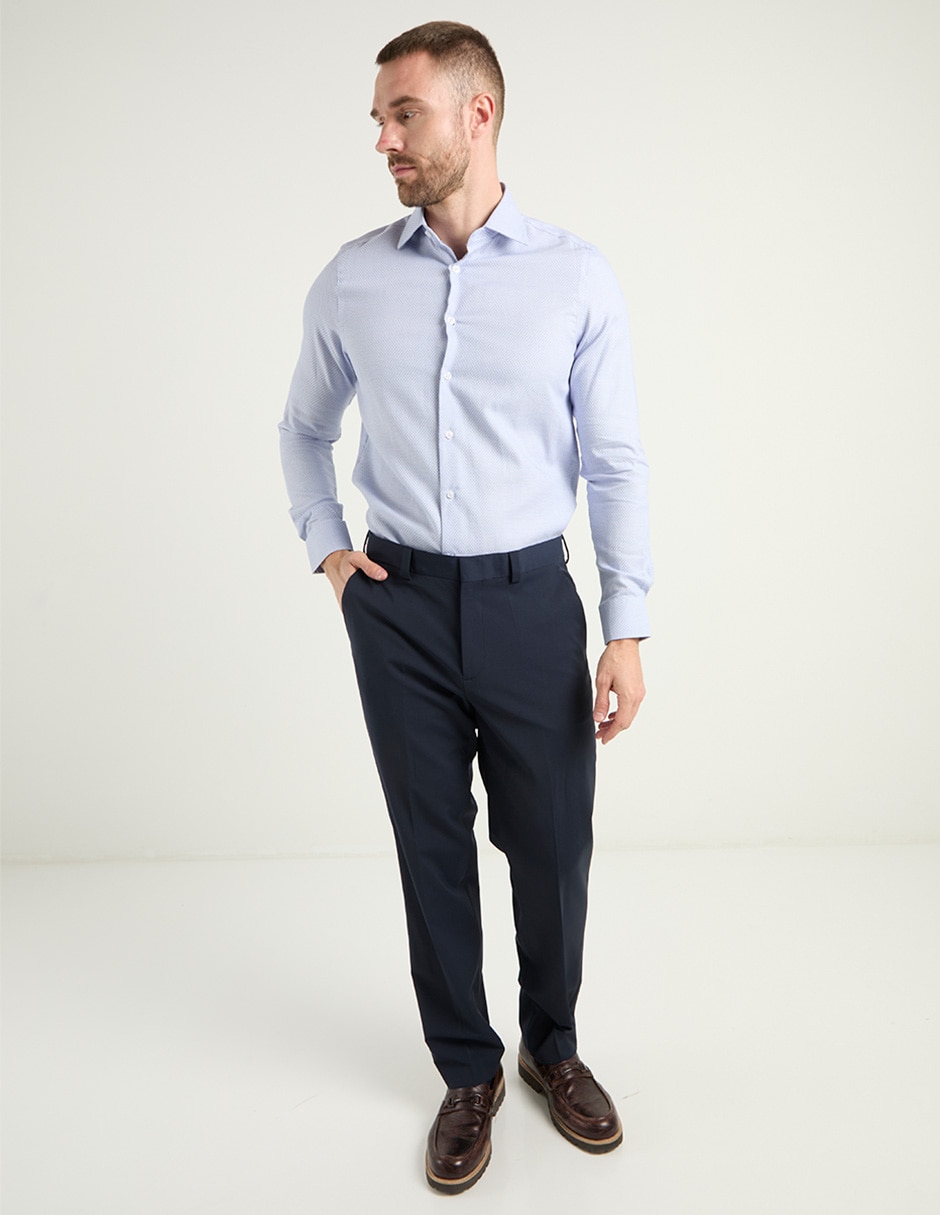 Camisa de vestir manga larga para hombre 3