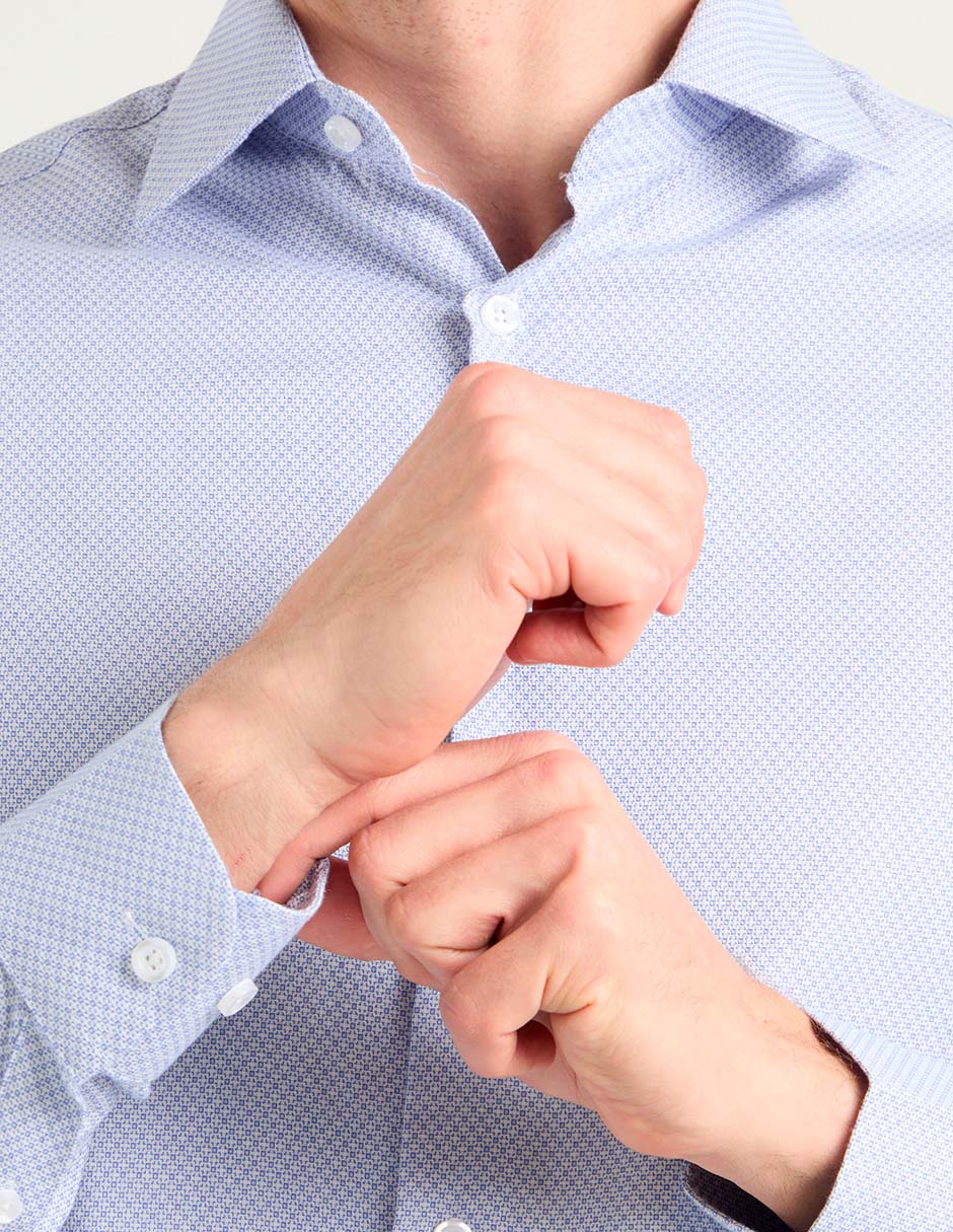Camisa de vestir manga larga para hombre 5