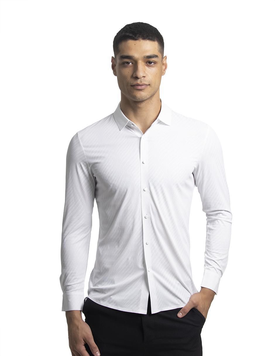 Camisa de vestir manga larga para hombre Camisa de vestir manga larga para hombre