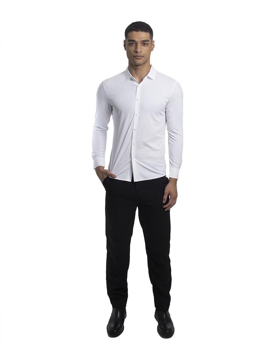 Camisa de vestir manga larga para hombre 3