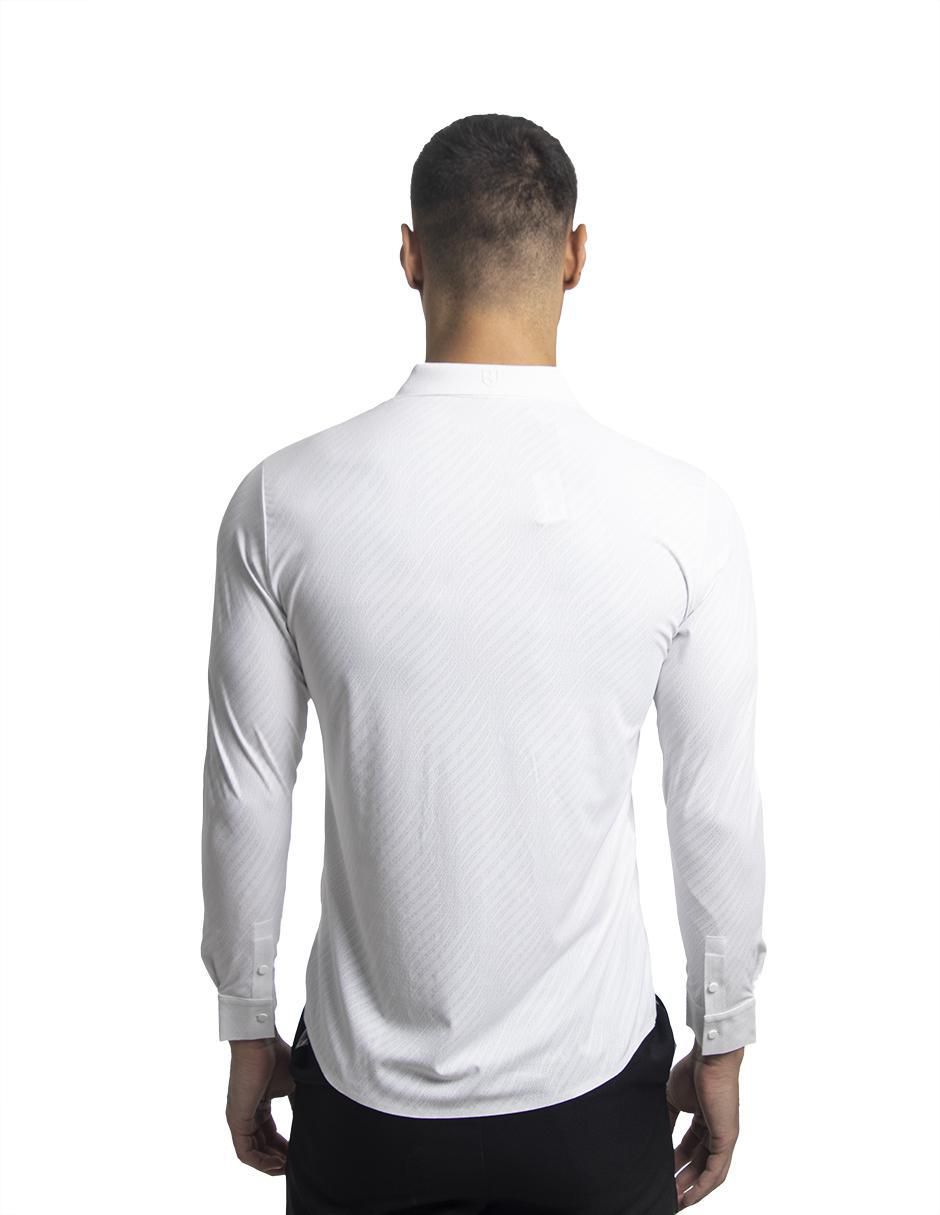 Camisa de vestir manga larga para hombre 4