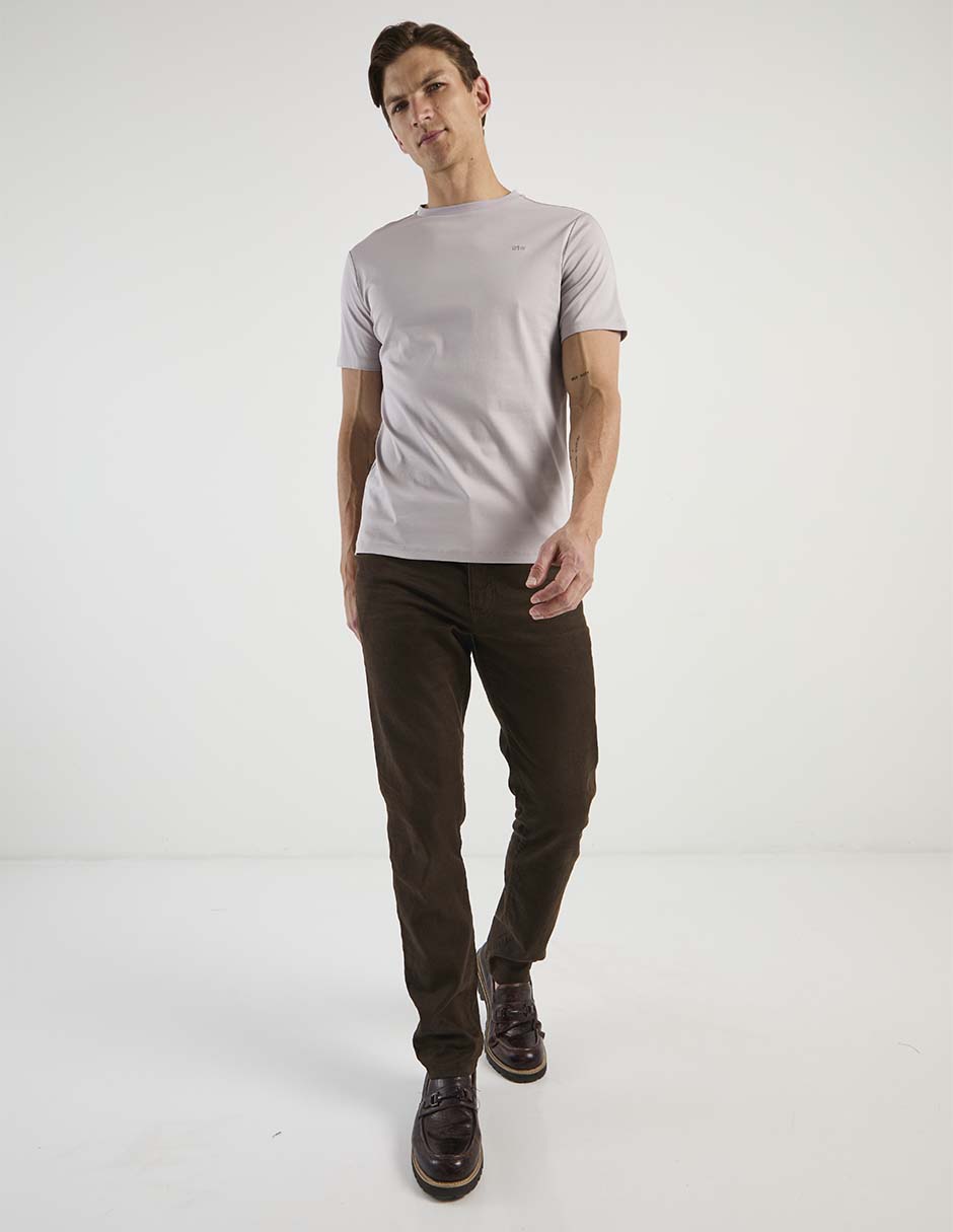 Playera cuello redondo para hombre 2