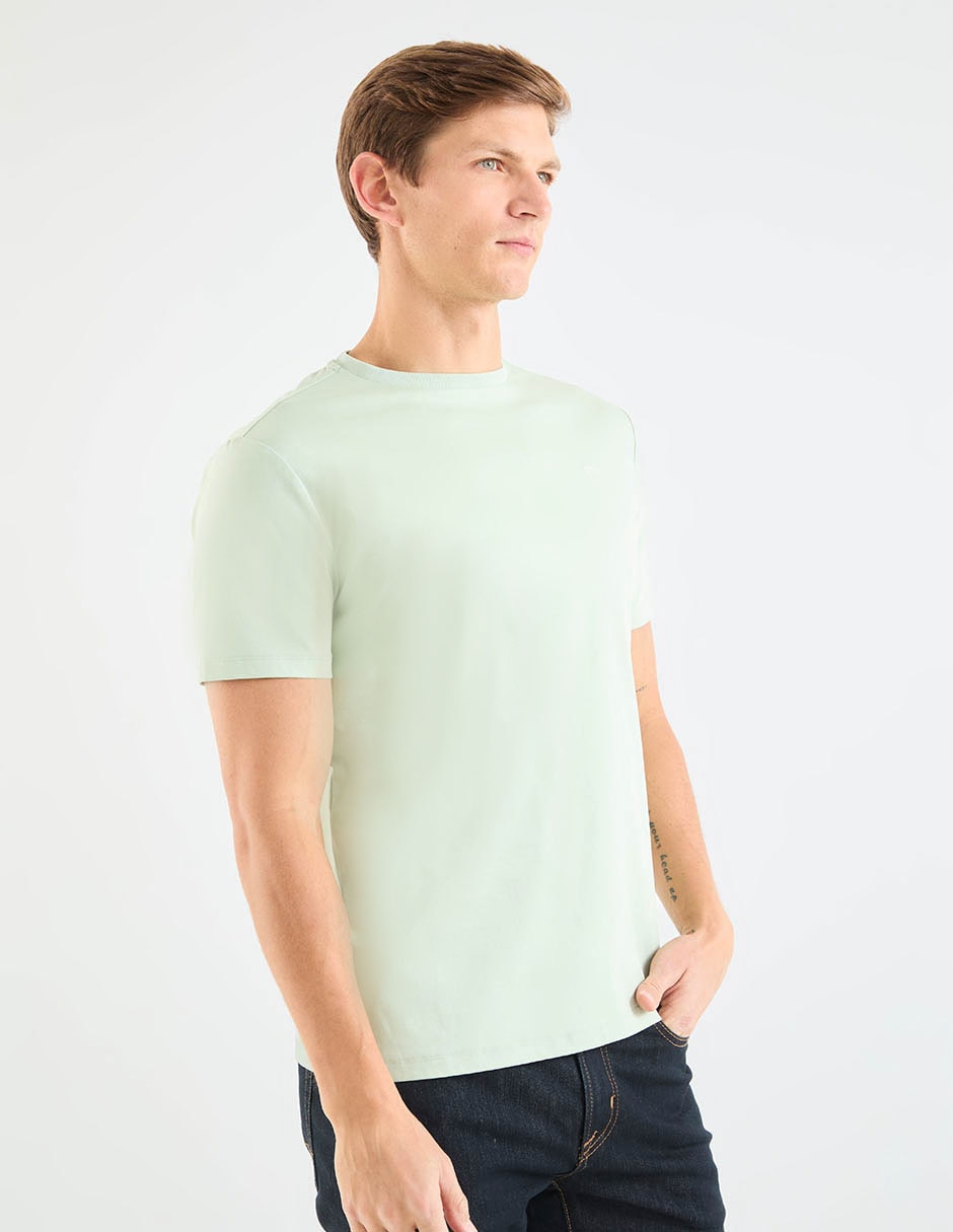 Playera cuello redondo para hombre 2