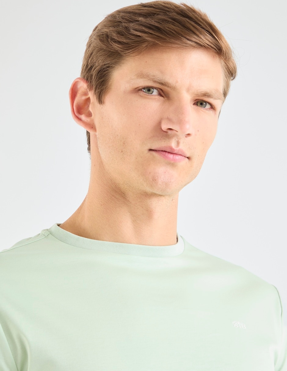 Playera cuello redondo para hombre 4
