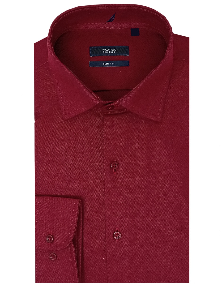 Camisa business casual de algodón manga larga para hombre Camisa business casual de algodón manga larga para hombre