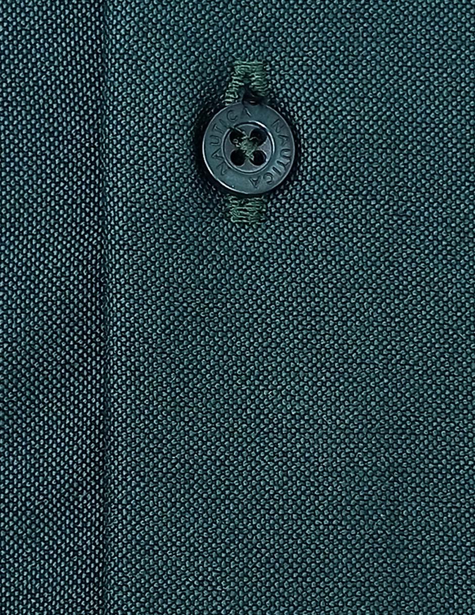 Camisa business casual de algodón manga larga para hombre 3