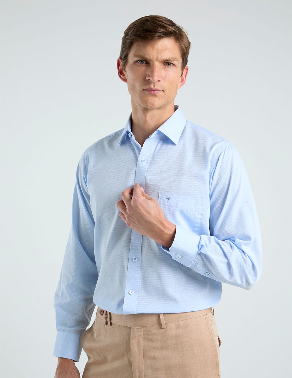 Camisa de vestir manga larga para hombre 2