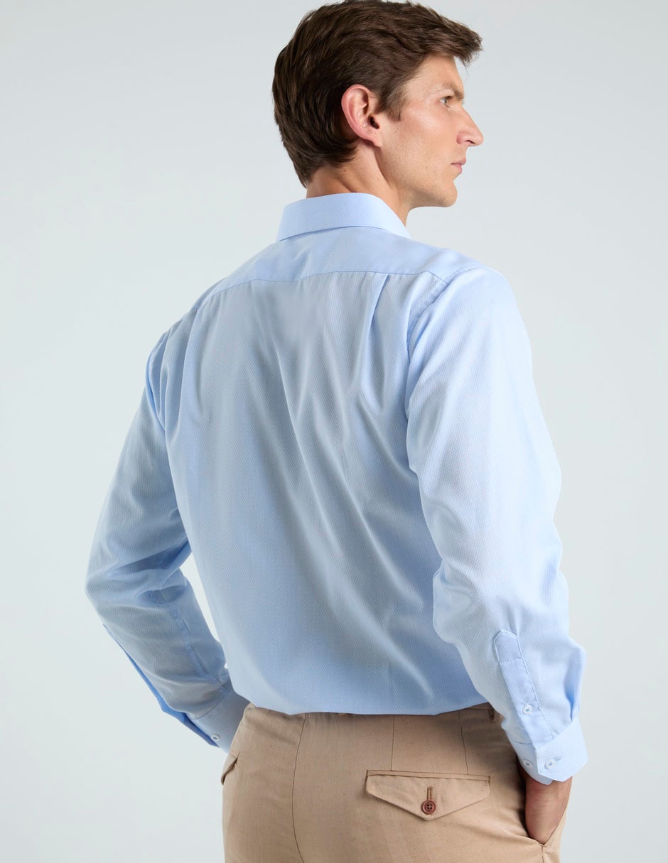 Camisa de vestir manga larga para hombre 6