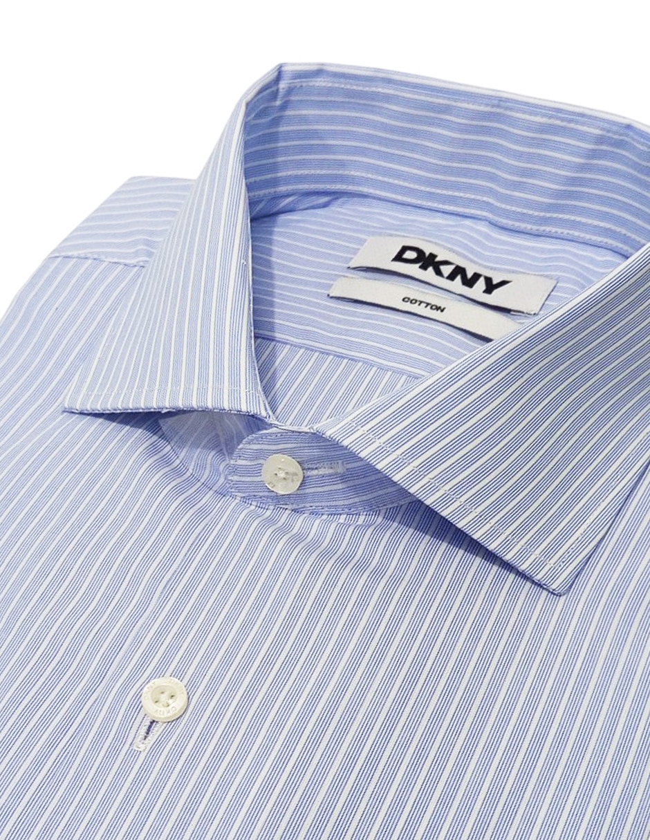 Camisa de vestir de algodón manga larga para hombre 7