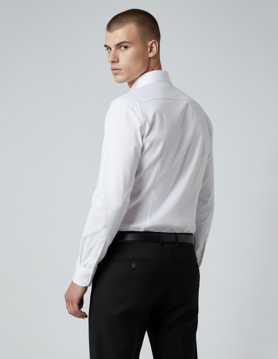 Camisa de vestir manga larga para hombre 2