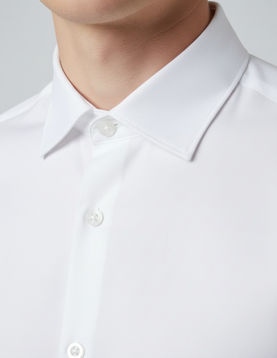 Camisa de vestir manga larga para hombre 4