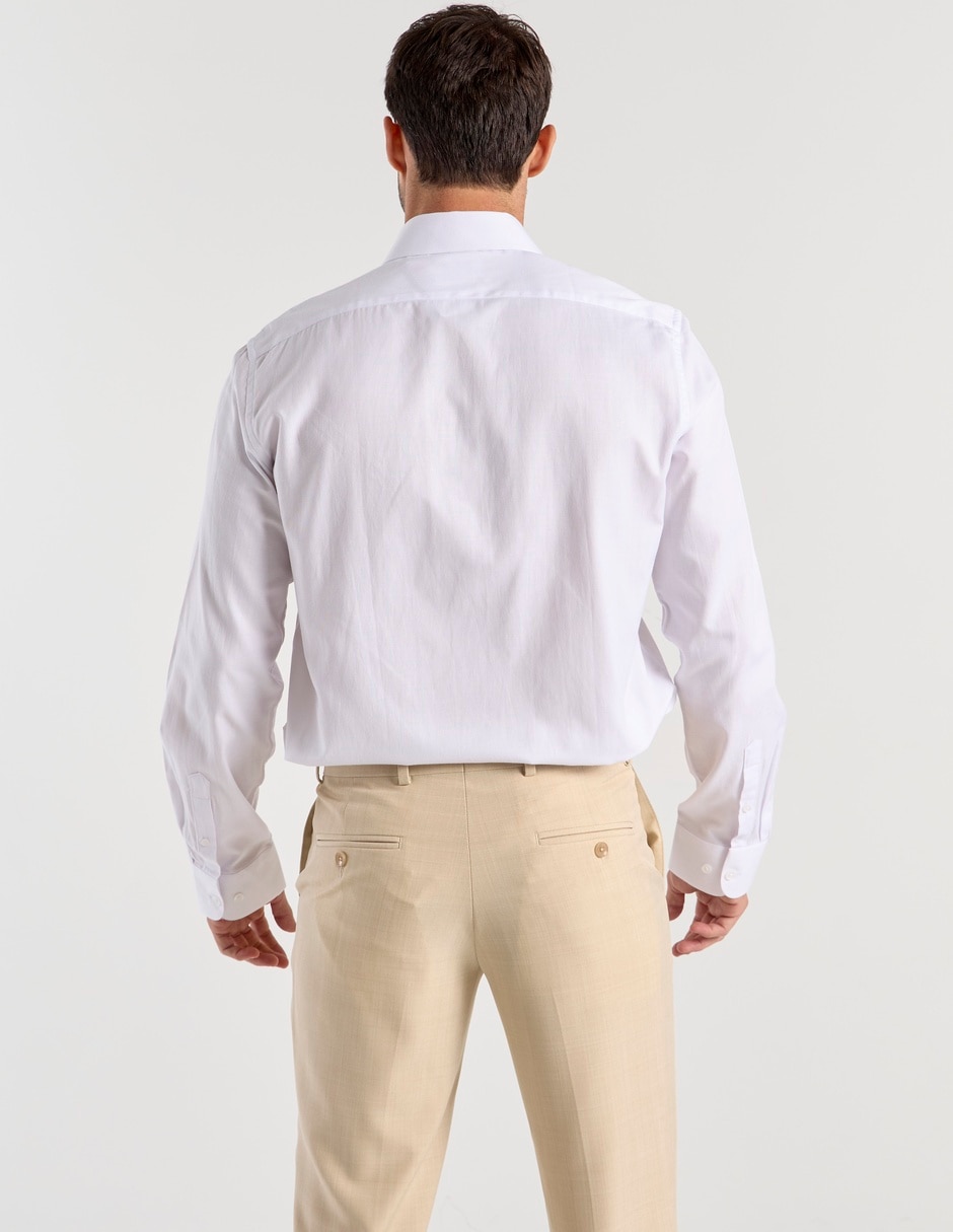 Camisa de vestir manga larga para hombre 6