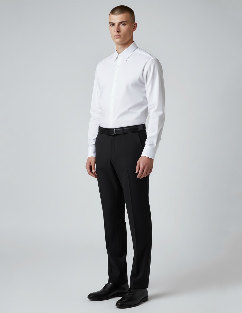 Camisa de vestir manga larga para hombre 2