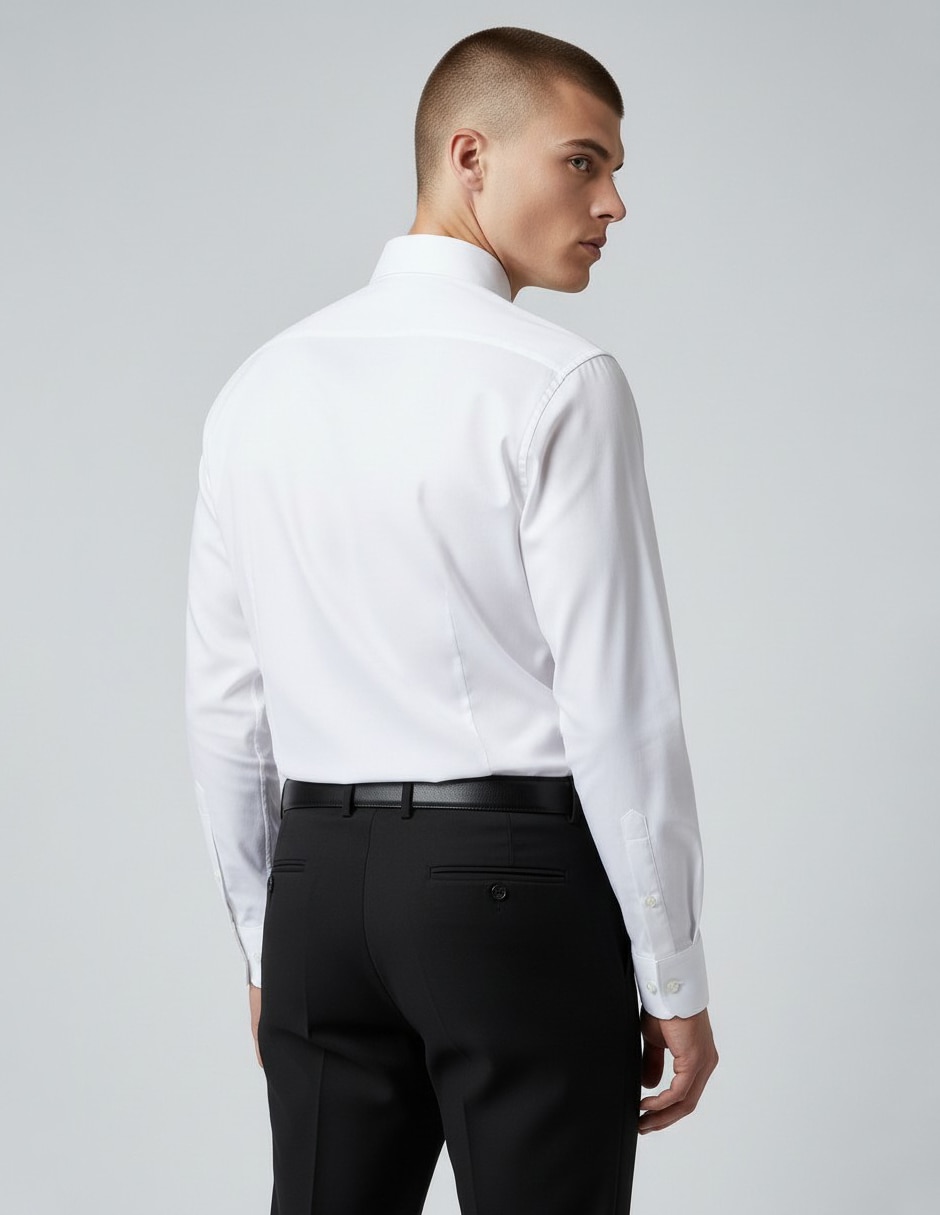 Camisa de vestir manga larga para hombre 3