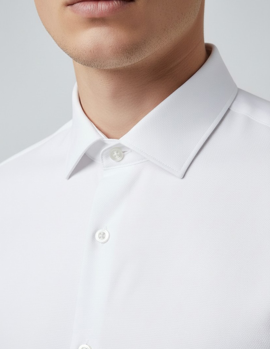 Camisa de vestir manga larga para hombre 4