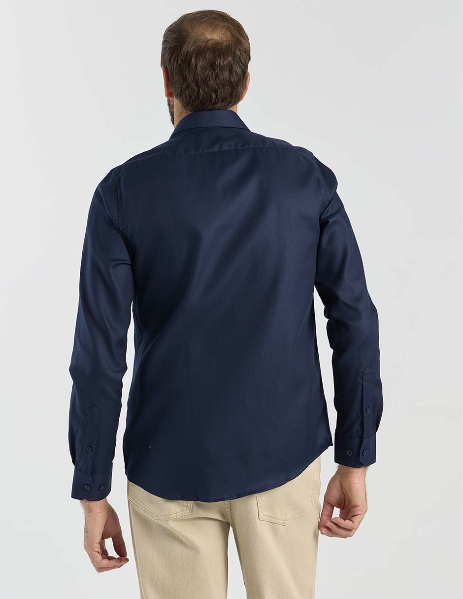 Camisa de vestir manga larga para hombre 6