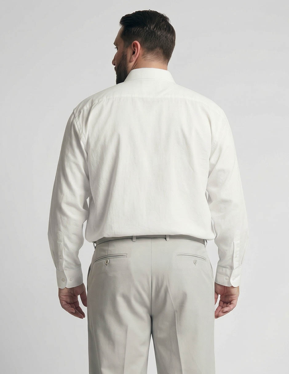 Camisa casual manga larga para hombre 2