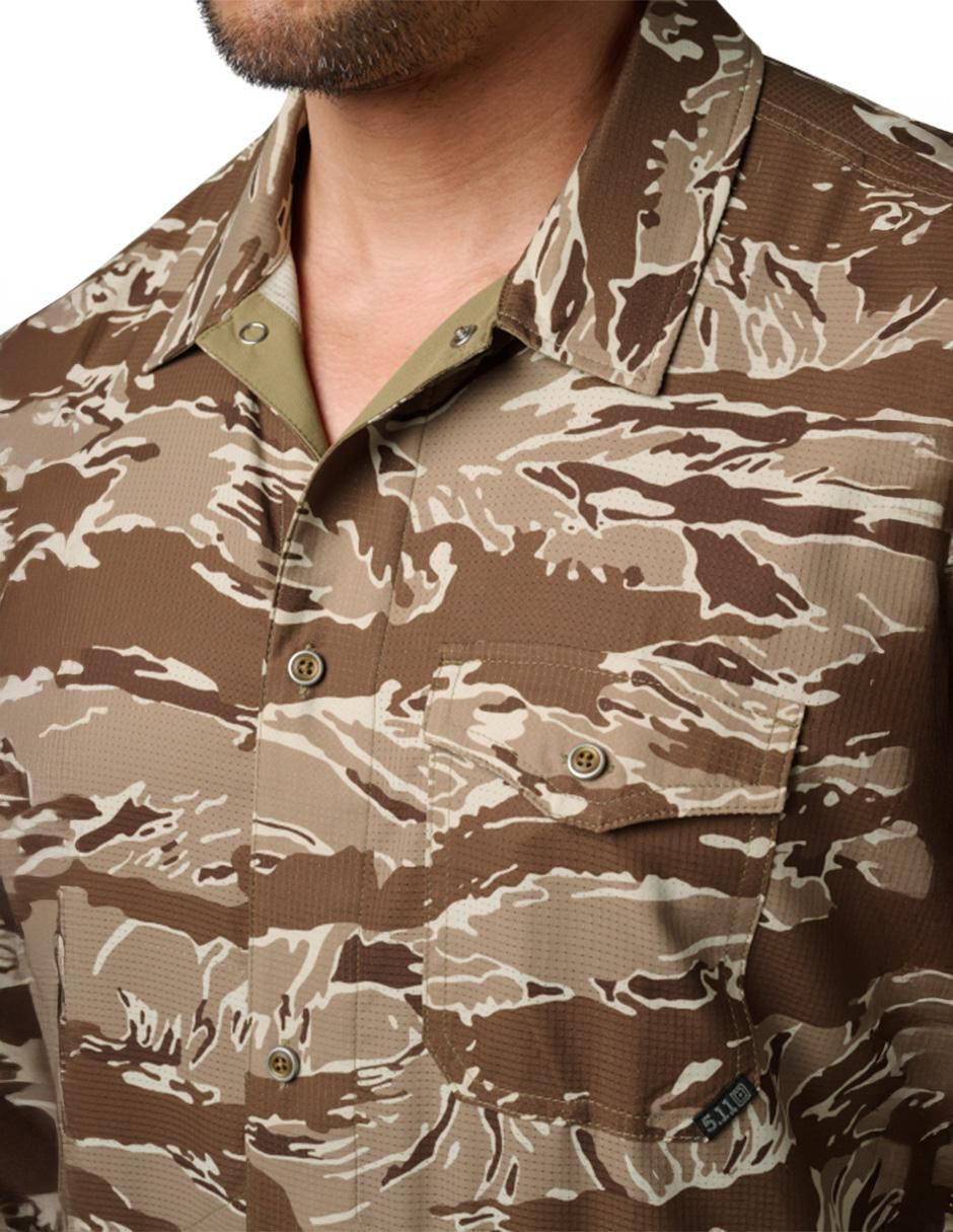 Camisa casual manga corta para hombre 3