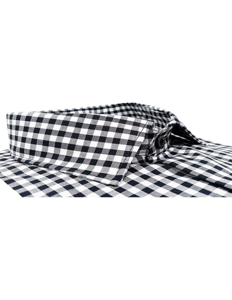 Camisa de vestir de algodón manga larga para hombre 2