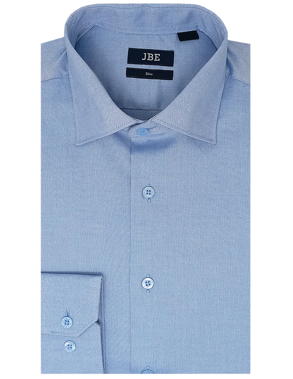 Camisa de vestir de manga larga para hombre