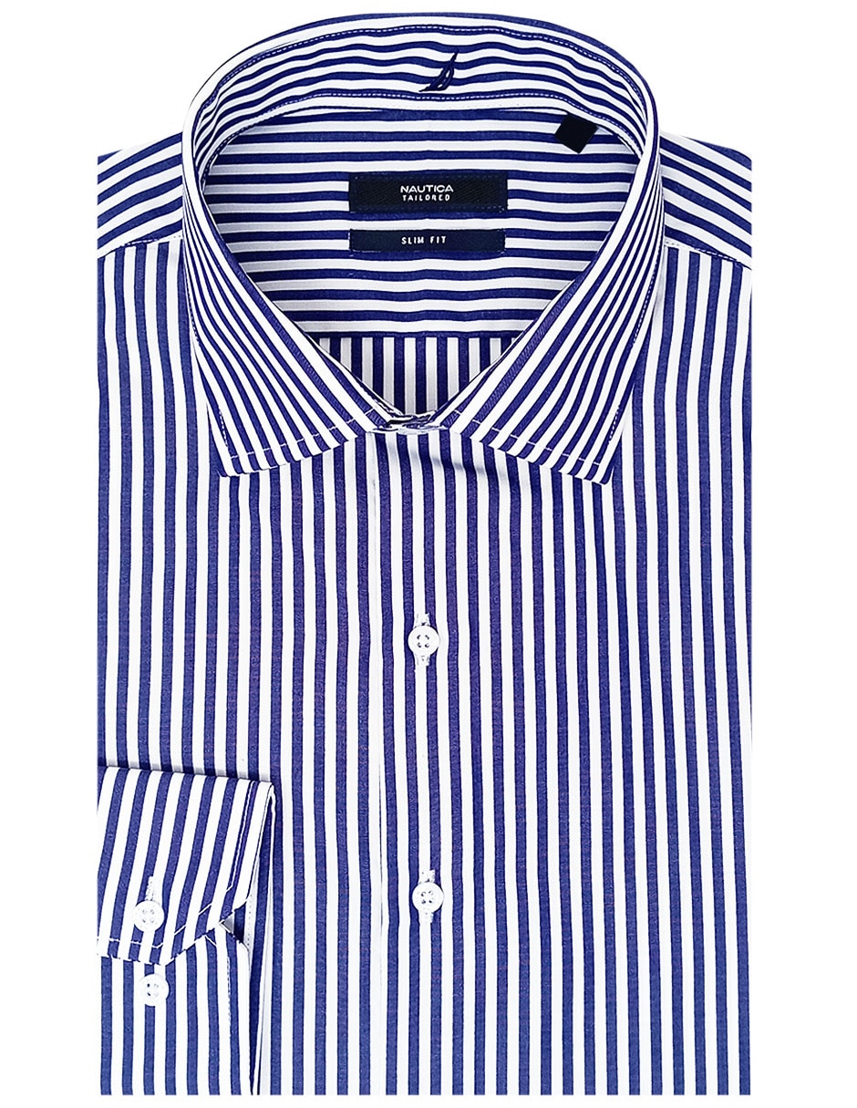 Camisa de vestir de algodón manga larga para hombre Camisa de vestir de algodón manga larga para hombre