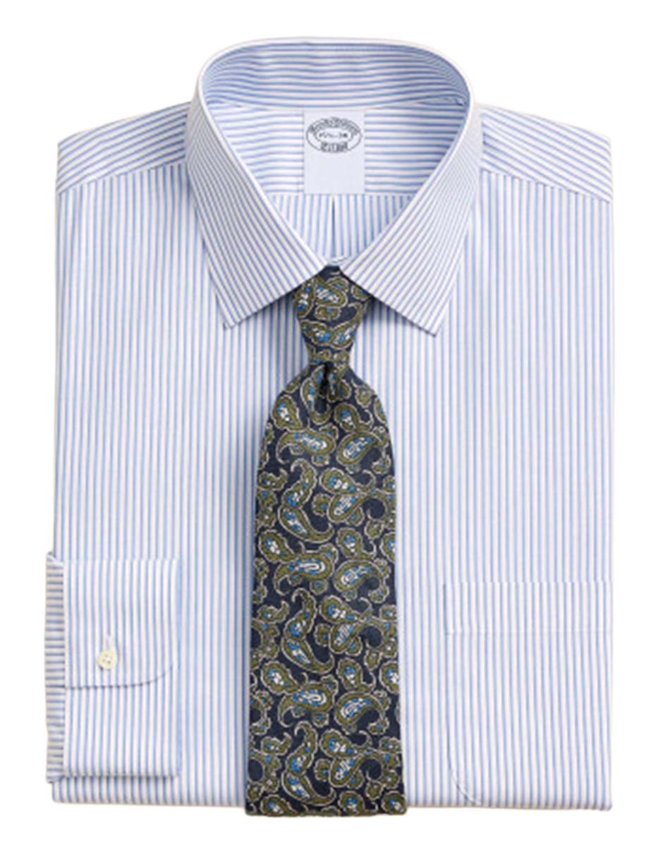 Camisa formal manga larga para hombre