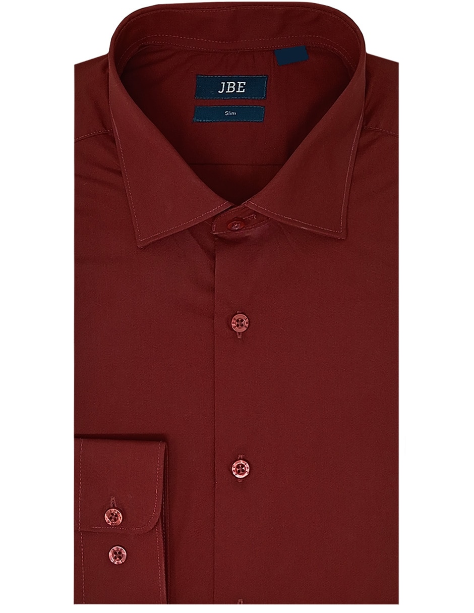 Camisa de vestir manga larga para hombre