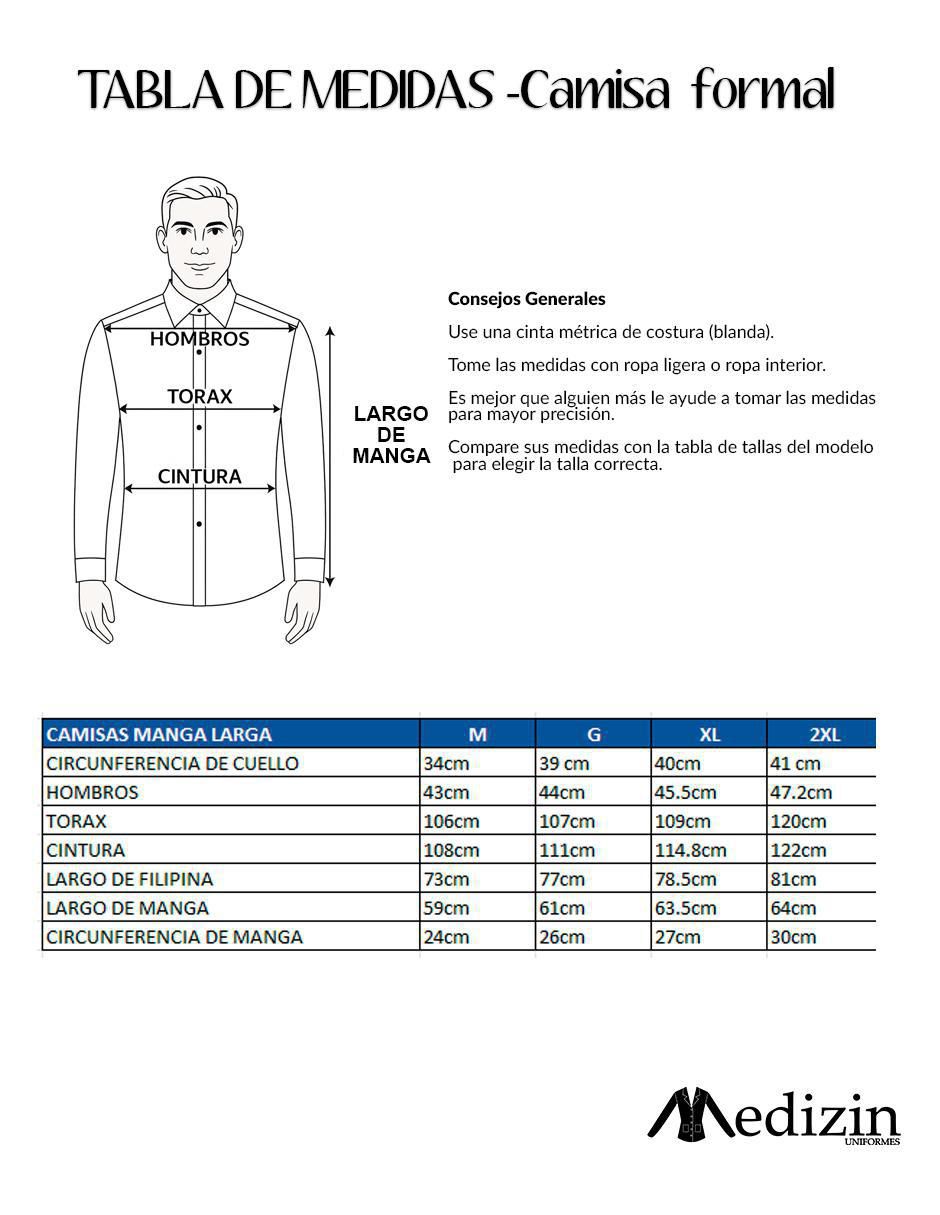 Camisa casual manga larga para hombre 4
